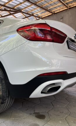 bmw x6 покраска бампера