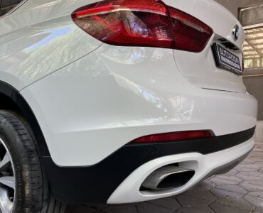 bmw x6 покраска бампера