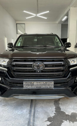 Антихром Land cruiser 200-покраска бамперов