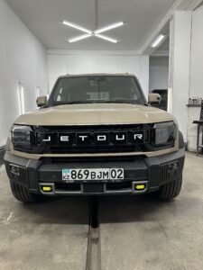 Jetour t2 установка сетки врешетку радиатора и бампер