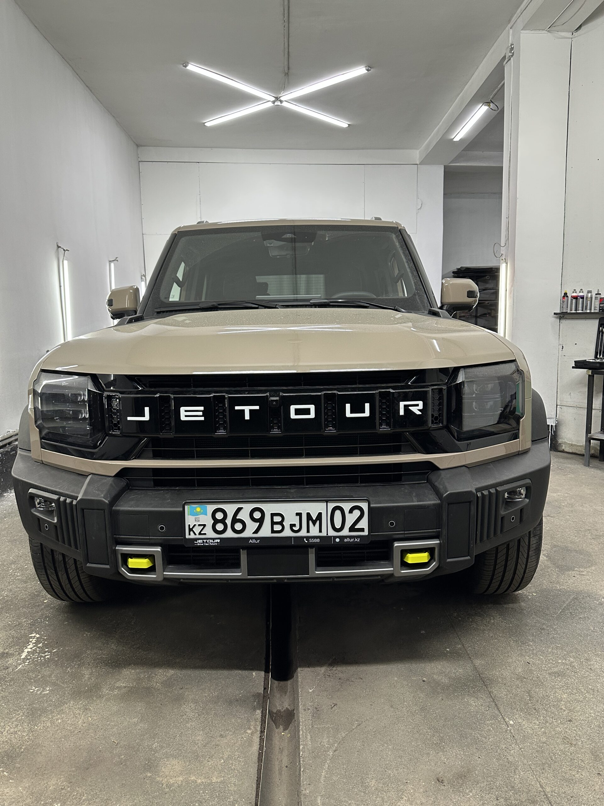 Jetour t2 установка сетки врешетку радиатора и бампер