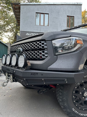 Toyota Tundra силовой бампер ACT покраска пескоструй раптор подножки и фендера AUTOROOM KZ Алматы
