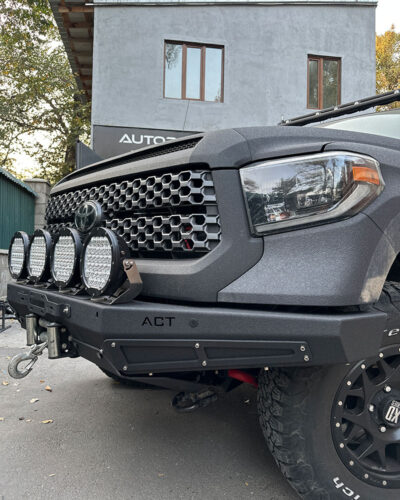 Toyota Tundra силовой бампер ACT покраска пескоструй раптор подножки и фендера AUTOROOM KZ Алматы Toyota Tundra силовой бампер ACT покраска пескоструй раптор подножки и фендера AUTOROOM KZ Алматы