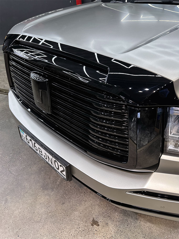 Решетка радиатора Танк 500 покраска