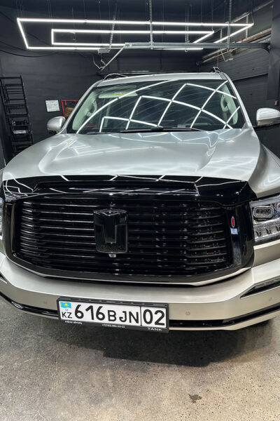 TANK 500 Антихром решетка радиатора покраска в черный цвет в Алматы autoroom kz авторум кз детейлинг TANK 500 Антихром решетка радиатора покраска в черный цвет в Алматы autoroom kz авторум кз детейлинг