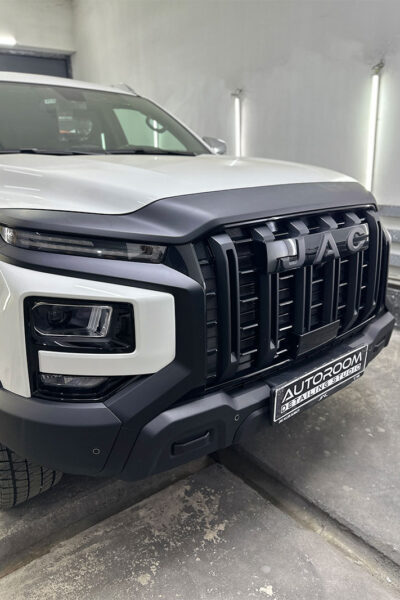 JAC решетка радиатора антихром в черный матовый и установка сетки в решетку #autoroomkz JAC решетка радиатора антихром в черный матовый и установка сетки в решетку #autoroomkz