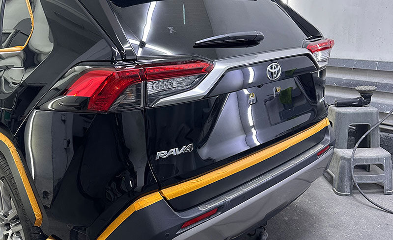 RAV 4 полировка кузова Алматы