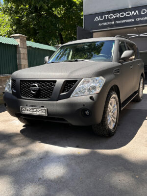NISSAN PATROL Y62 Раптор покраска + Антихром Алматы