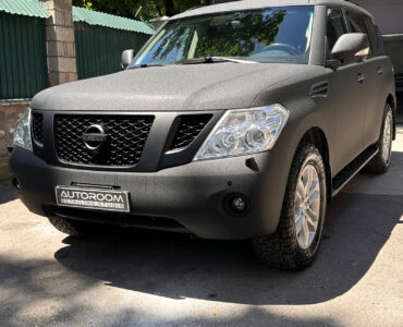 NISSAN PATROL Y62 Раптор покраска + Антихром Алматы