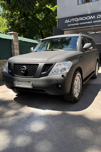 NISSAN PATROL Y62 Раптор покраска + Антихром Алматы NISSAN PATROL Y62 Раптор покраска + Антихром Алматы