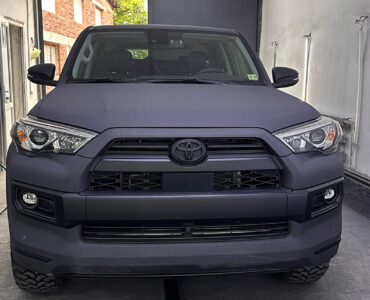 4 Runner 285 покраска в раптор и антихром