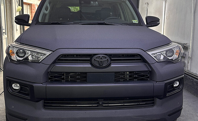 4 Runner 285 покраска в раптор и антихром