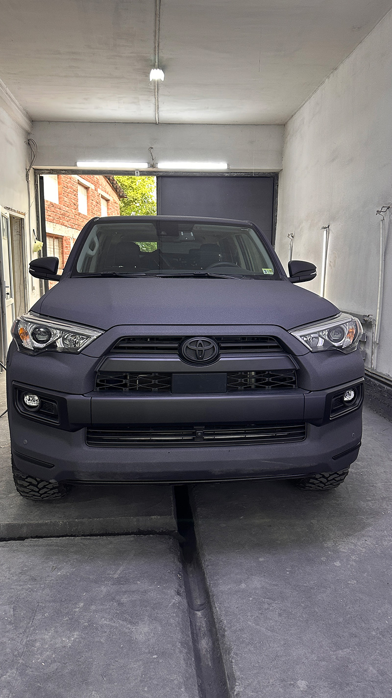 4 Runner 285 покраска в раптор и антихром